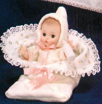 Effanbee - Tiny Tubber - Baby Classics - Bunting - Caucasian - Doll